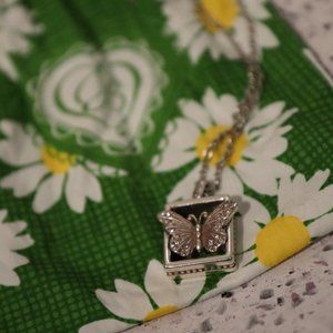 Brighton Solstice Framed Butterfly Necklace